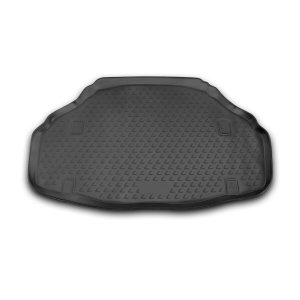 Lexus LS 460 L Trunk Mat - Omac - SD TPE - Black - '13-'16 Lexus LS 460 L Trunk Mat - Omac - SD TPE - Black - '13-'16